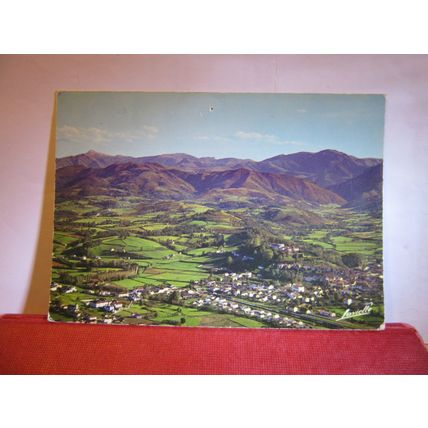 SAINT JEAN PIED DE PORT, PYRENEES, FRANCE used postcard 1980 pm #