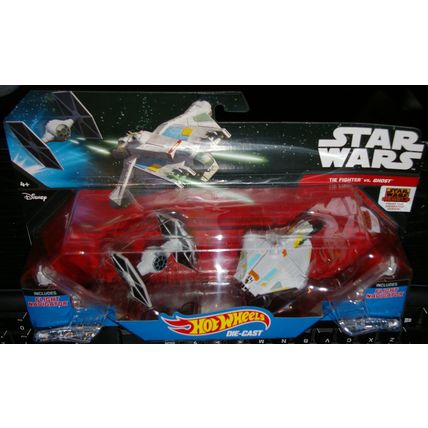 Hot Wheels Star Wars Tie Fighter vs Ghost Mattel 2014