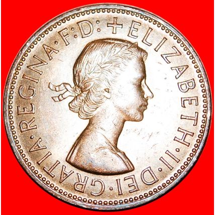 MISTRESS OF SEAS (1954-1970)★ GREAT BRITAIN★ PENNY 1966 UNC★LOW START★NO RESERVE