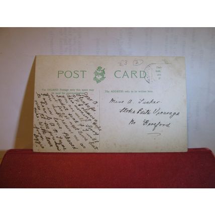 ROSS-ON-WYE, Herefordshire used antique postcard by Hartmann =