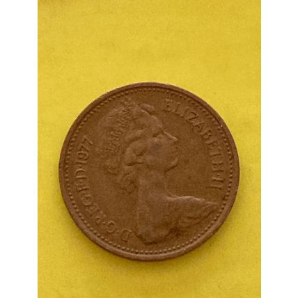 Umlaufmünze Großbritannien 1 Penny 1977