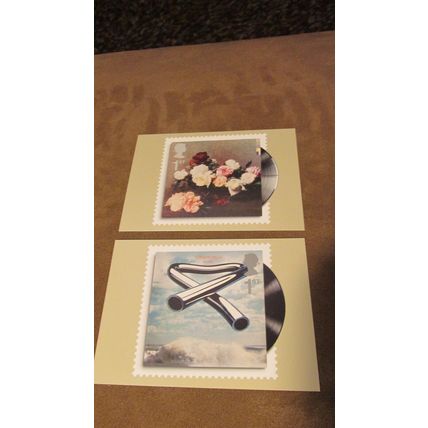 2010 GB PHQ FDC Postcard - Classic Vinyl Album Covers - Rock Music