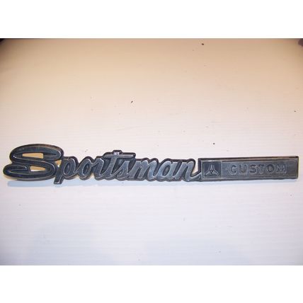 1970 DODGE SPORTSMAN CUSTOM VAN EMBLEM OEM #2956462 1971 1972 1973 74 - 77