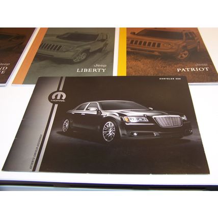 2012 CHRYSLER 200 300 JEEP PATRIOT LIBERTY GRAND CHEROKEE SALES BROCHURES (6)