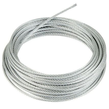 1mm 1.5mm 2mm 3mm 4mm 5mm 6mm 8mm Stainless Steel A4 Wire Rope AISI 316 Cable