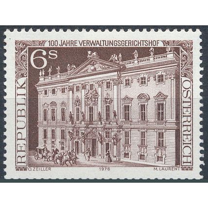 Centenary of Administrative Court - Austria 1976 - MNH - MiNr 1521