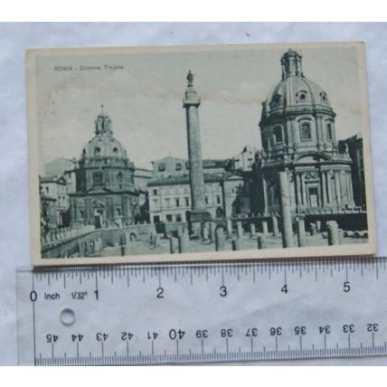 vintage postcard Rome, Colonna Trajana