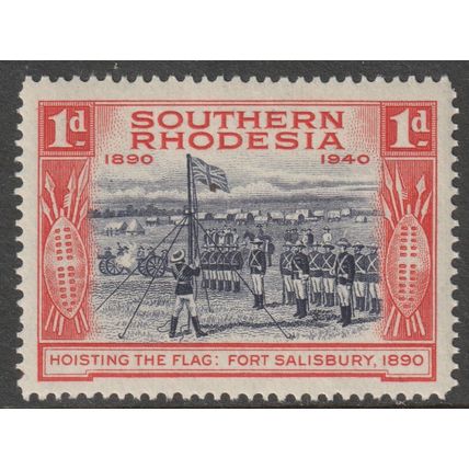 Southern Rhodesia Scott 57 - SG54, 1940 Golden Jubilee 1d MH*