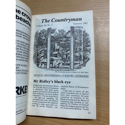 SUMMER 1985 "THE COUNTRYMAN" VOL 90 #2 ILLUSTRATED VINTAGE PAPERBACK BOOK (P2)