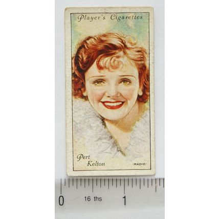 1934 Players Film Stars 2nd Series No. 28 Pert Kelton