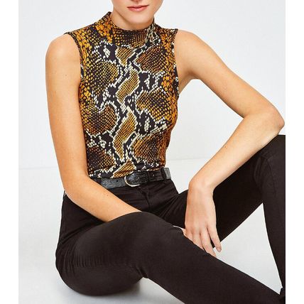 KAREN MILLEN Sleeveless Funnel Top BNWT