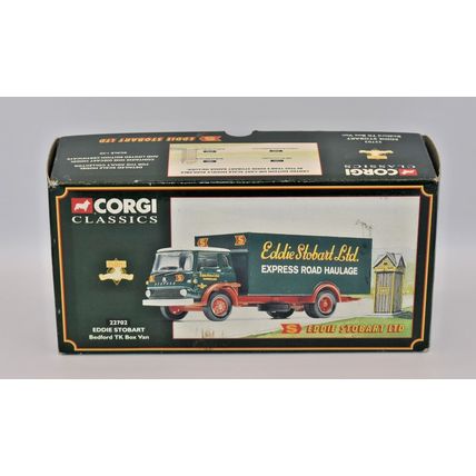 Corgi Classics 22702 BEDFORD TK 4 WHEEL BOX VAN LORRY EDDIE STOBART LTD
