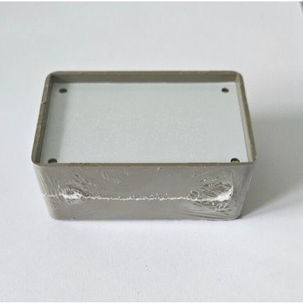 1 X CAMDENBOSS - BIM4003-GY/PG - BOX, ABS, ALU PANEL, GREY ENCLOSURE BOX