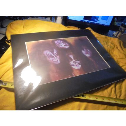 Awesome KISS PAINTED PRINT! $75.00 SHIPPED OBO!! This is in MINT condition!!!!!!