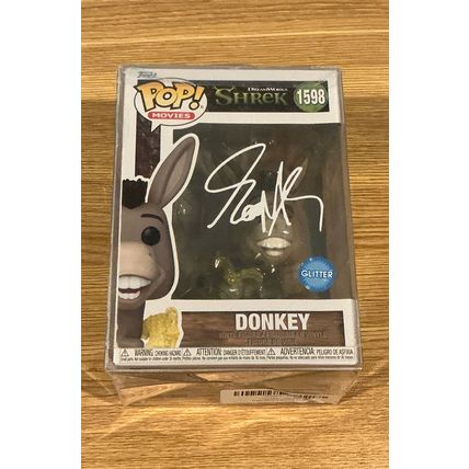 Funko Pop! Movies - Donkey #1598 Facsimile Laser Autographed (Box & Protector)