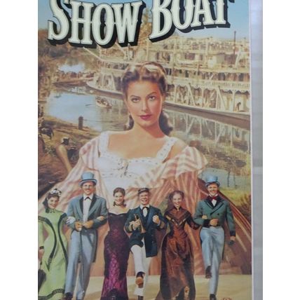 Show Boat - VHS Tape with Ava Gardner, Kathryn Grayson & Howard Keel - 1979