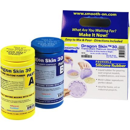Smooth-On Dragon Skin™ 30 Mold Making & Special Effects Platinum Cure Silicone R