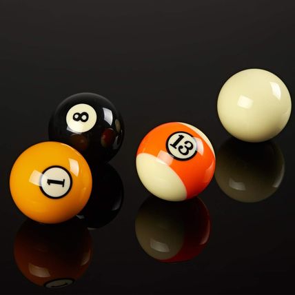 Collapsar AAA Grade Billiard Pool Ball Set,2-1/4" Regulation Size & Weight Full