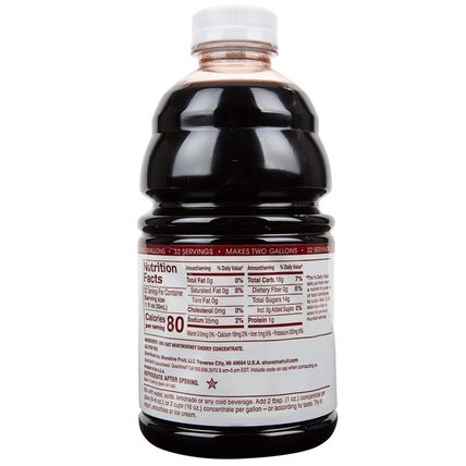 Cherry Bay Orchards Tart Cherry Concentrate - Natural Juice to Promote Healthy S