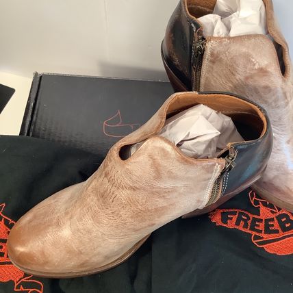 Freebird Detroit Leather Boot SZ 9 Nib Taupe NOB B2