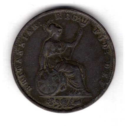 Great Britain. Victoria. Halfpenny 1855. dy18550