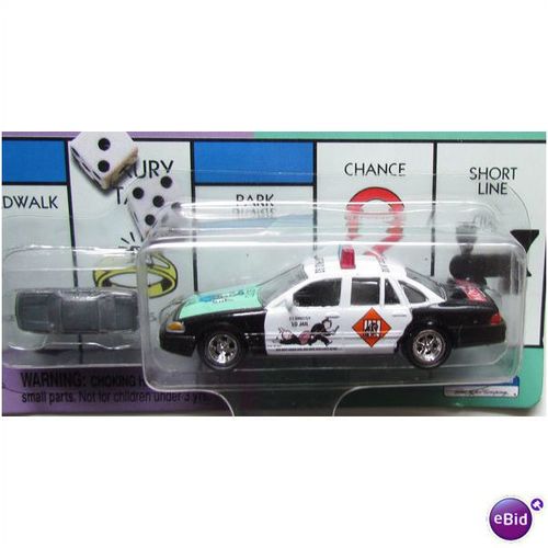 Johnny Lightning MONOPOLY Do Not Pass Go CROWN VICTORIA Police Car