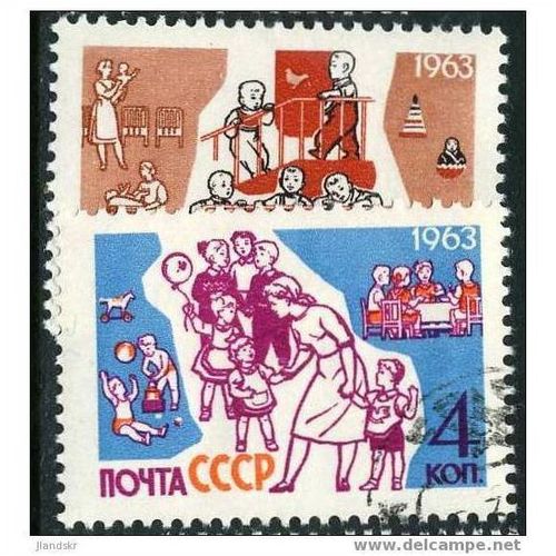 1963 Michel 2712+2713 - cancelled