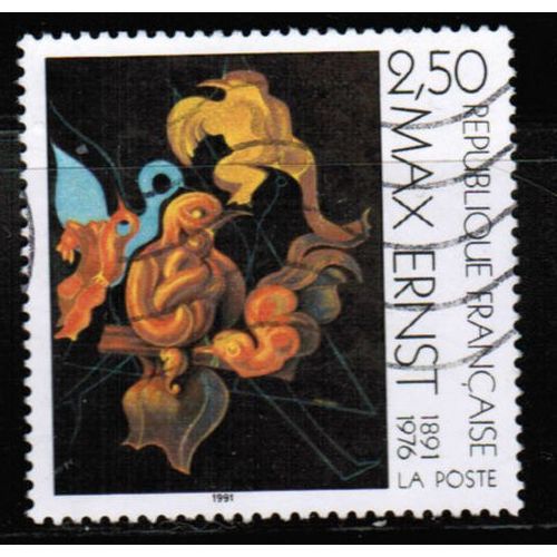 1991 France - Art / Painting by Max Ernst 2.50fr - Sc# 2245 used