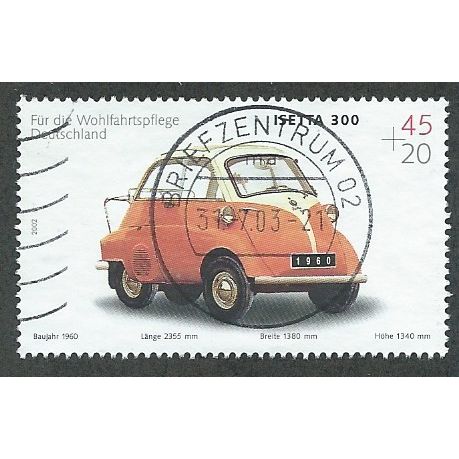 GER 2002 €0.45 (+ 0.20) 'ISETTA 300' FINE USED (EBID47-677)