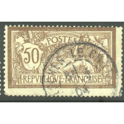 France 1900 - SG305 - 50c brown and lilac "Olivier Merson" - used