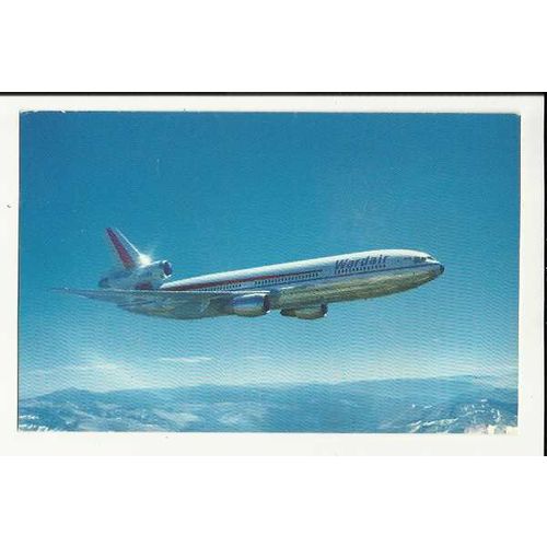 Aviation WARDAIR DC-10-30 Postcard