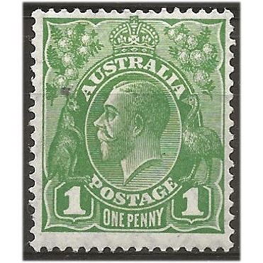 Australia 1931 SG125 1d Green Mounted Mint .. ..