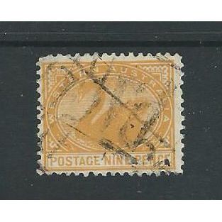 australia states western australia stamps sg145b sg 145b used swan watermark upr