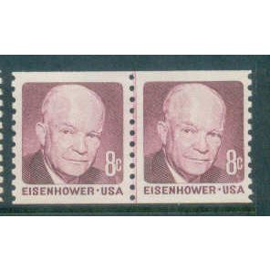 1402 8c Dwight Eisenhower Almost Very Fine MNH CLP R0287