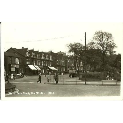 Yorkshire SHEFFIELD Firth Park Road Postcard (Kenyon 101)