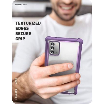 i-Blason Ares Clear Case for Galaxy Note 20 5G 6.7"-PURPLE-NEW-FAST SHIPPING