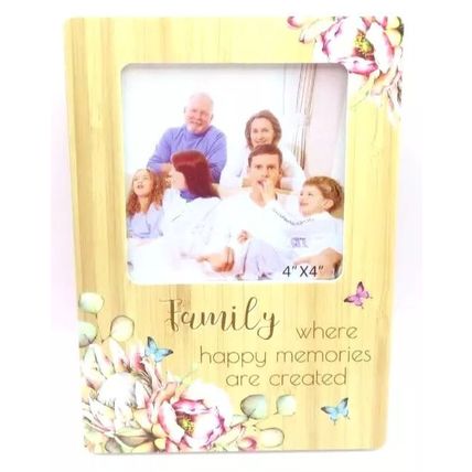 Family Photo Frame Where Happy Memories are Created 18.5 CM Gift Home Decor