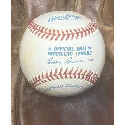 Moose Skowron Signed Autographed Official American League (OAL) Baseball Yankees