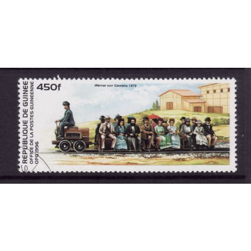 GUINEA 1996 RAIL TRANSPORT SG 1685 450F SIEMENS 1879 LOCO FINE USED