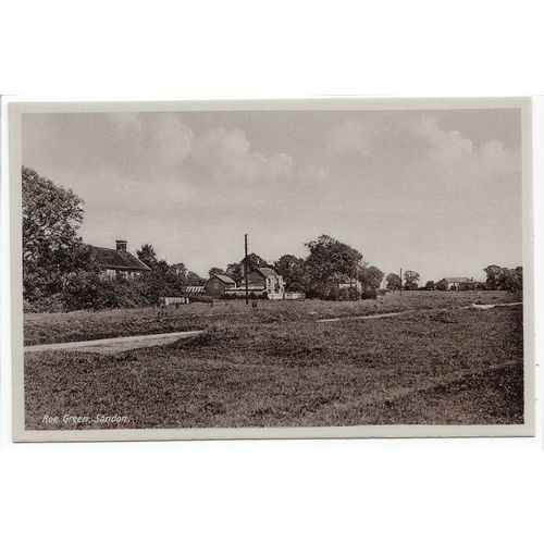 Roe Green Sandon Hertfordshire Postcard