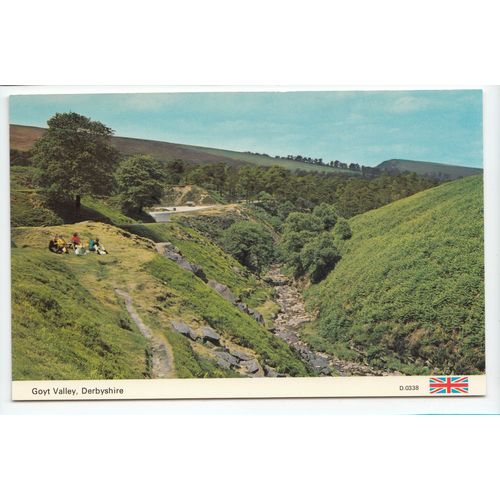 Goyt Valley Derbyshire Postcard 0338