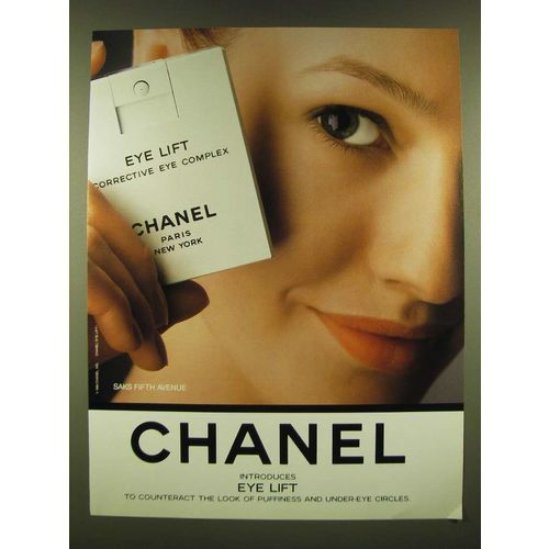1990 Chanel Eye Lift Corrective Eye Complex Ad