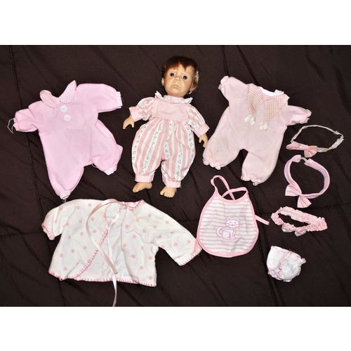 Berenguer Expressions Pouty Facial - Girl 3 Complete Outfits Cute as a button!