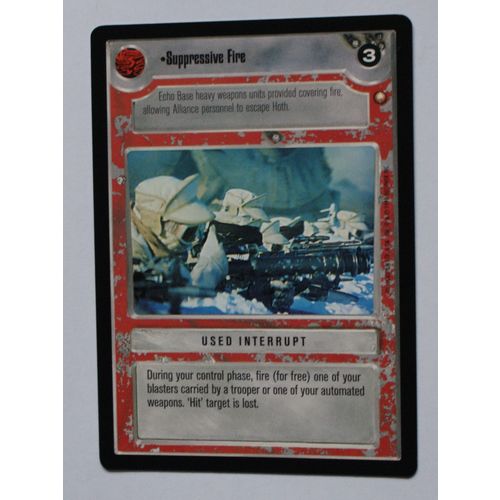 Star Wars CCG: Special Edition Limited # Suppressive Fire (A) light 1998