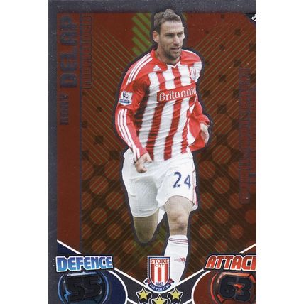 Match Attax 2010/2011 374 Rory Delap Stoke City Showboat