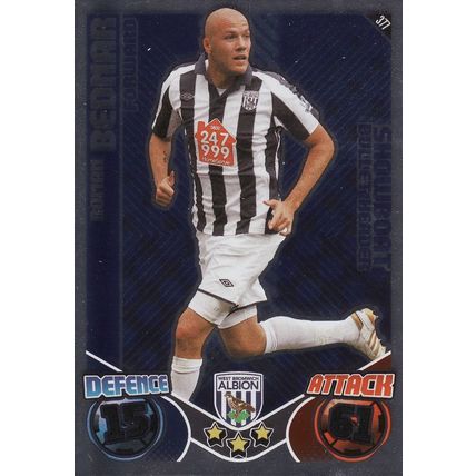 Match Attax 2010/2011 377 Roman Bednar West Bromwich Albion Showboat