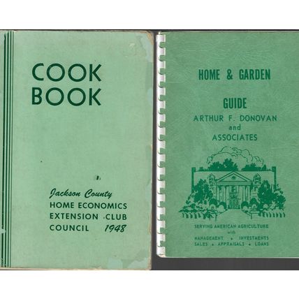 Vintage Agriculture Extension Recipe Booklets Kansas City 1948-1951 Local ADS