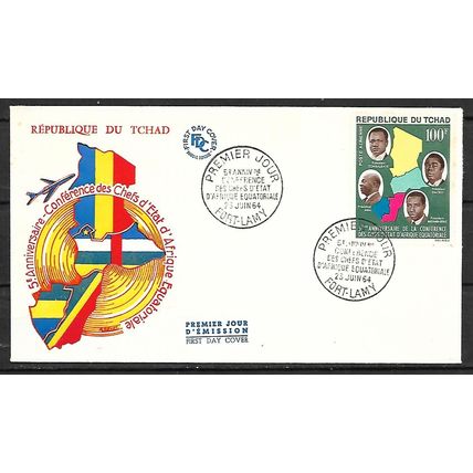 Chad ( Tchad ) LETTRE - FDC - 1 JOUR - REF 22