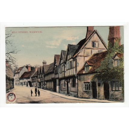 Mill Street Warwick Postcard Milton Glazette Series 4440