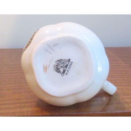 Vintage Miniature Crested Jug Malmesbury Coat of Arms by W H Goss